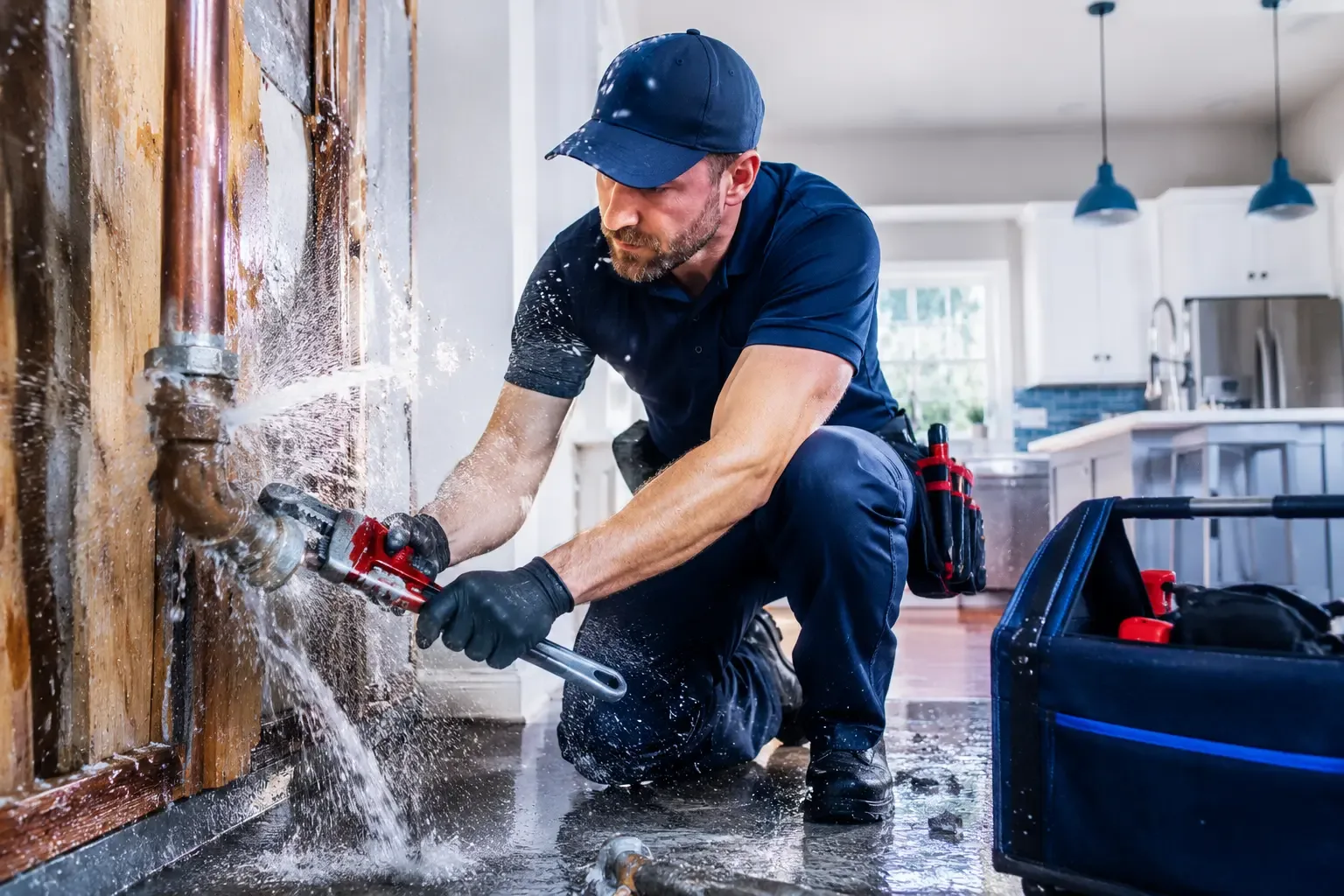 Local emergency pipe repair professionals in Tishomingo, OK